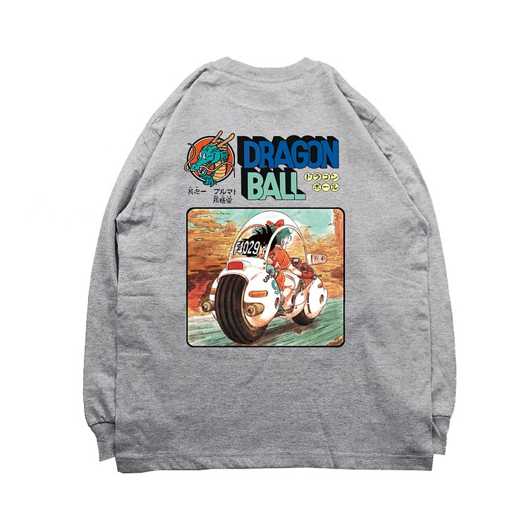 Pure Cotton Dragon Ball Long Sleeve T-shirt