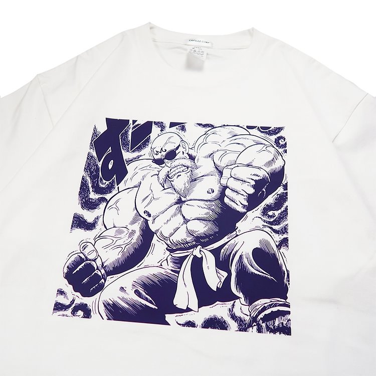 T-shirt Dragon Ball Master Roshi pur coton