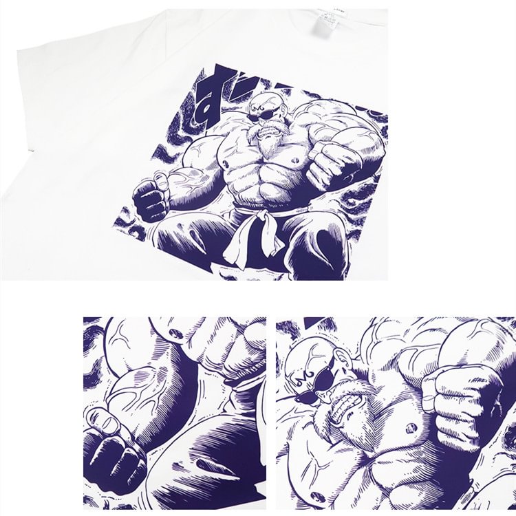 Pure Cotton Dragon Ball Master Roshi T-shirt