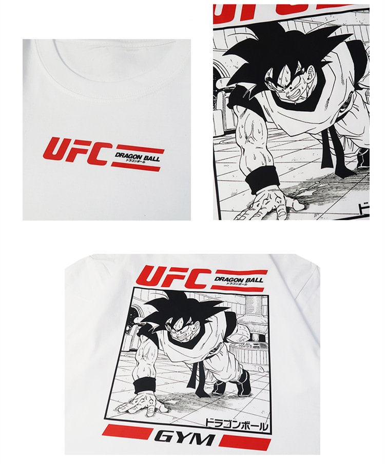 Pure Cotton Dragon Ball UFC Goku T-shirt