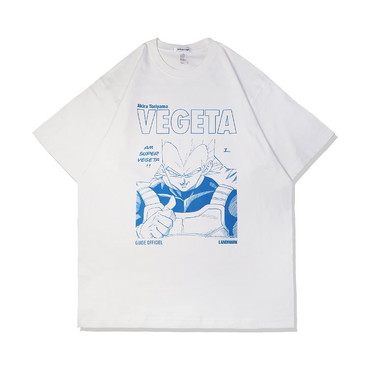 T-shirt Dragon Ball Z Vegeta pur coton