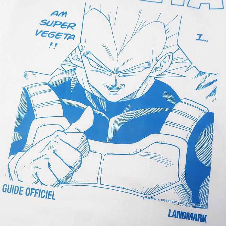 T-shirt Dragon Ball Z Vegeta pur coton