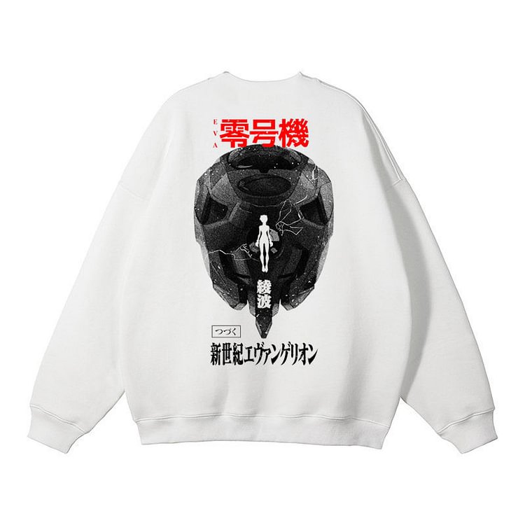 Pull Evangelion Anime en pur coton