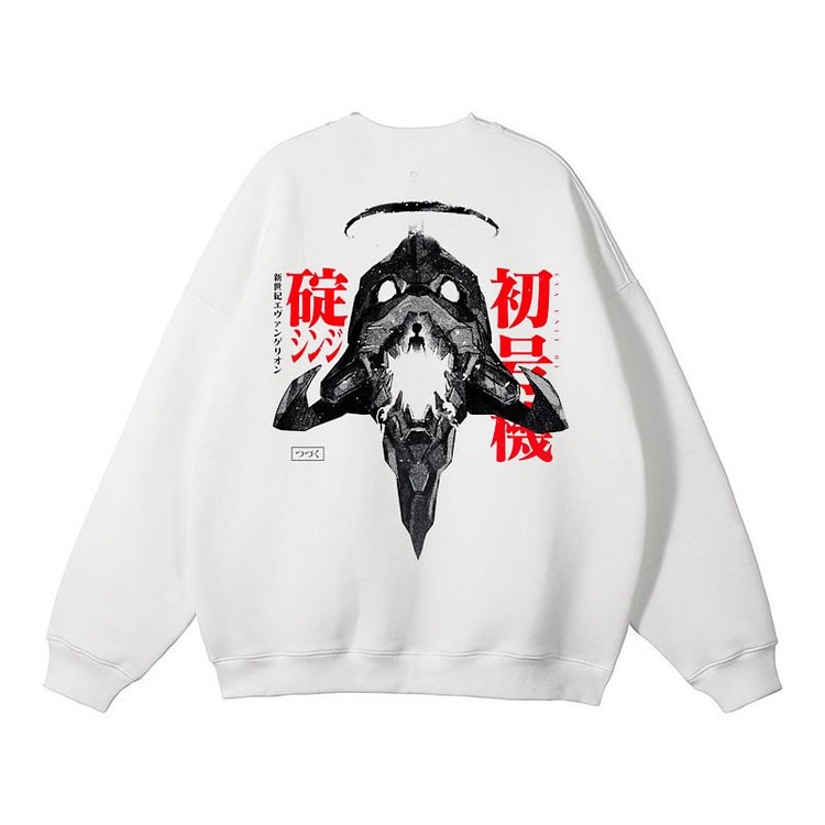 Pull Evangelion Anime en pur coton