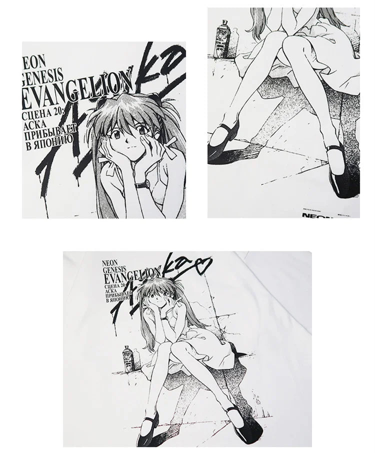 Pure Cotton Eva Asuka T-shirt