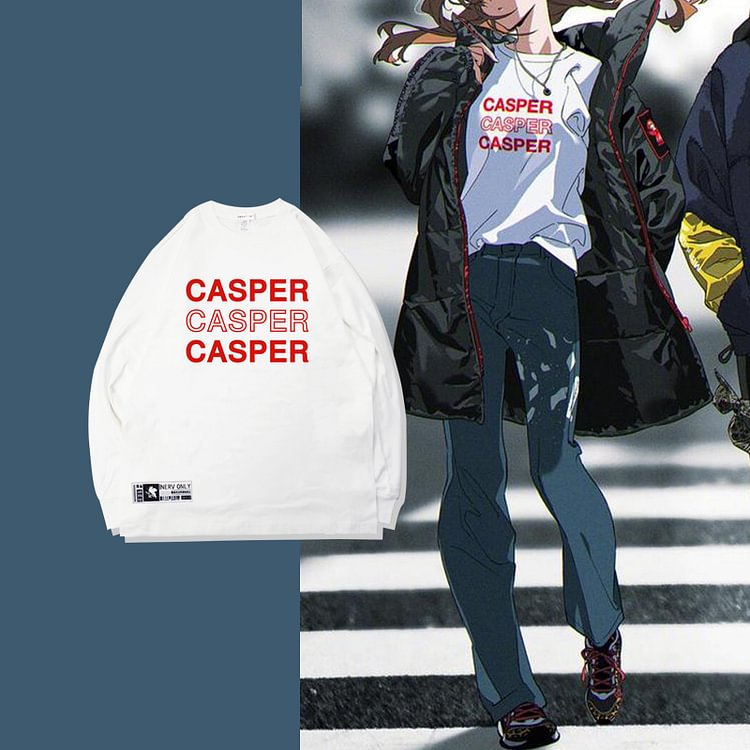 Pure Cotton Eva Casper Long Sleeved T-shirt