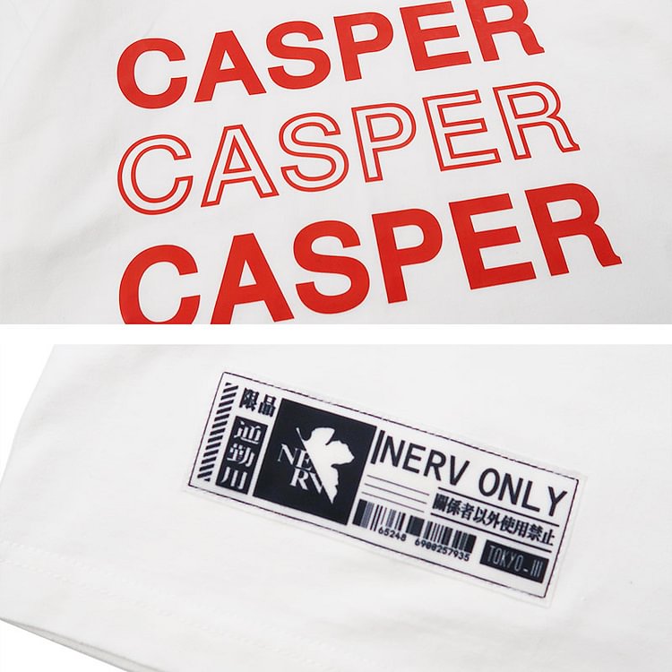 T-shirt à manches longues Evangelion Casper pur coton