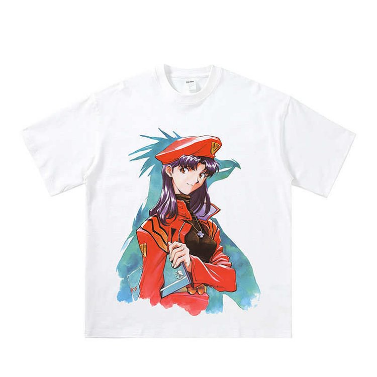 Pure Cotton Eva Katsuragi Misato T-shirt