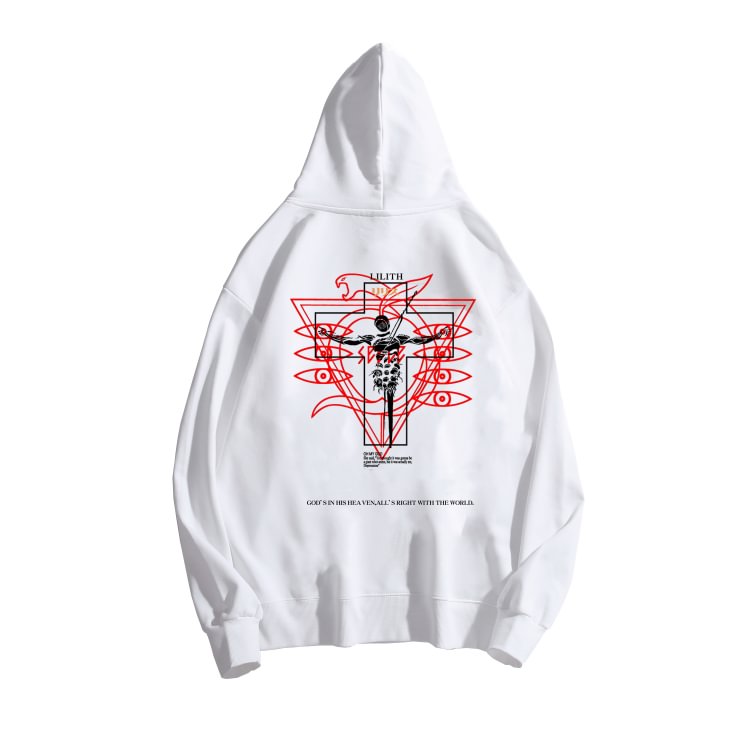 Pure Cotton Eva Lilith Pullover Hoodie