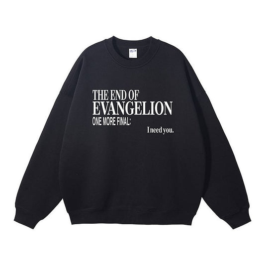 Pure Cotton Eva The End Of Evangelion  Pullover