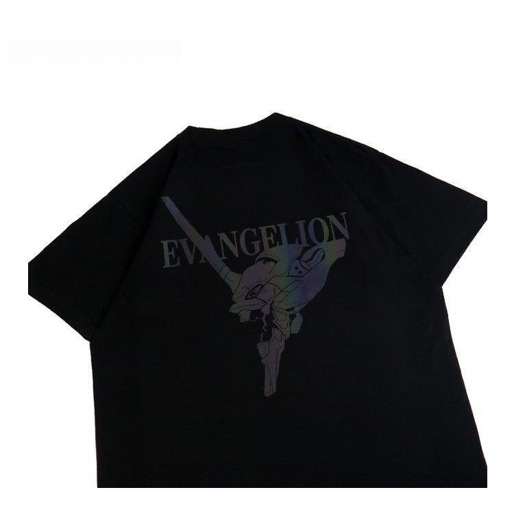 T-shirt réfléchissant Evangelion pur coton