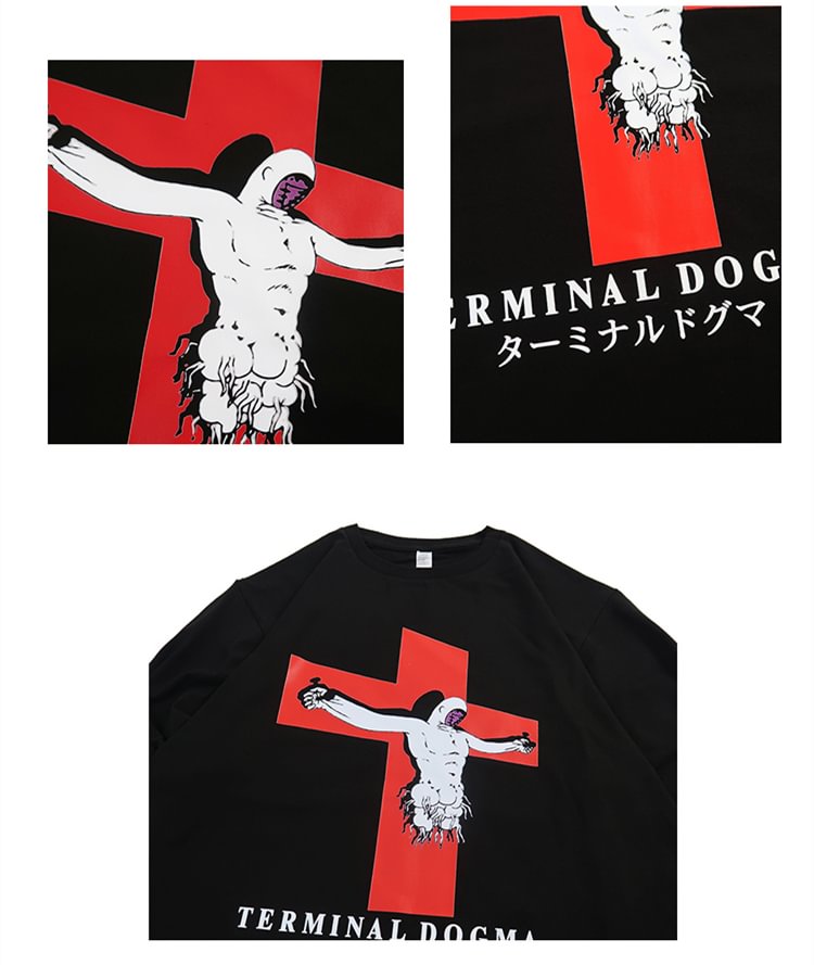 T-shirt Evangelion Terminal Dogma pur coton