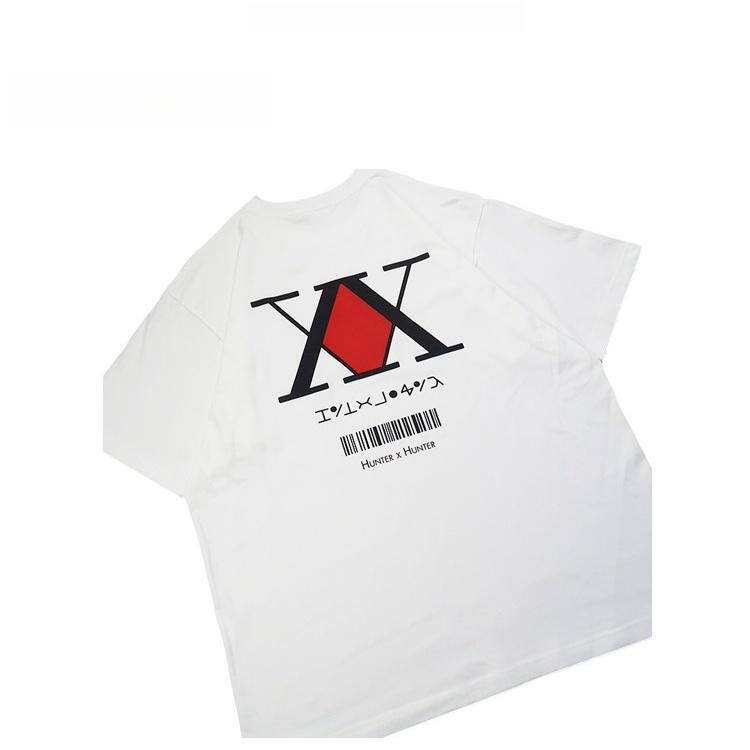 T-shirt en pur coton avec logo Hunter X Hunter