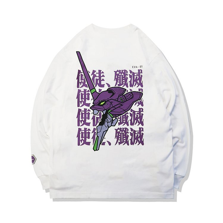 Pure Cotton Eva Angel Annihilation Long Sleeve T-shirt