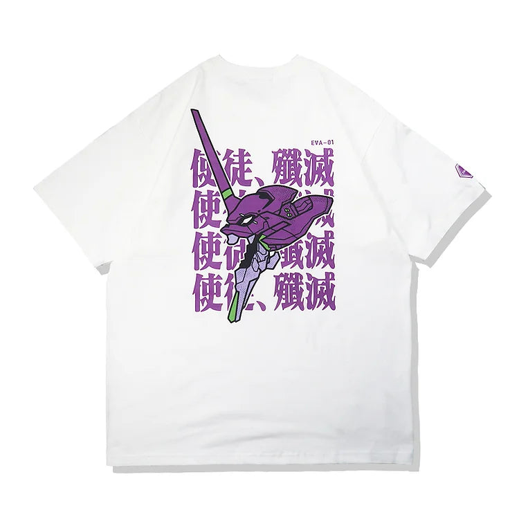 T-shirt pur coton Neon Genesis Evangelion Angel Annihilation