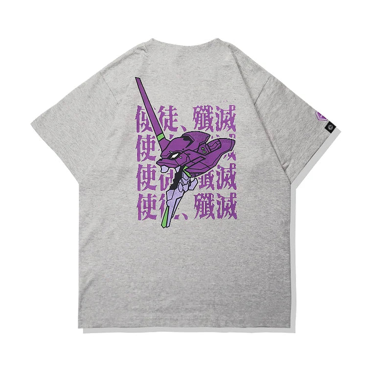 T-shirt pur coton Neon Genesis Evangelion Angel Annihilation