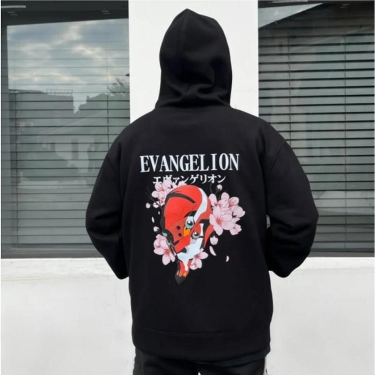 Pure Cotton Eva Eva-01 Eva-02 Anime Hoodie