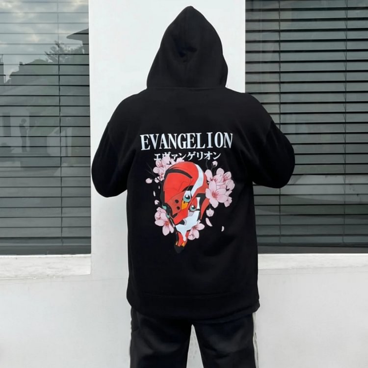 Pure Cotton Eva Eva-01 Eva-02 Anime Hoodie