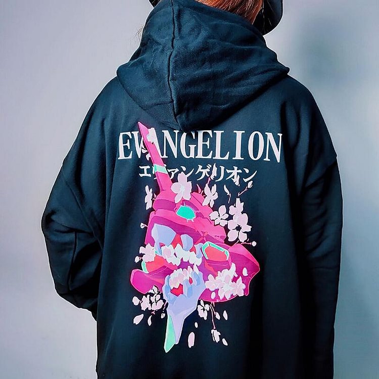 Pure Cotton Eva Eva-01 Eva-02 Anime Hoodie