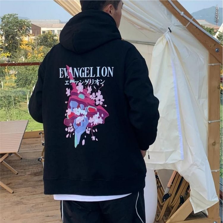 Pure Cotton Eva Eva-01 Eva-02 Anime Hoodie