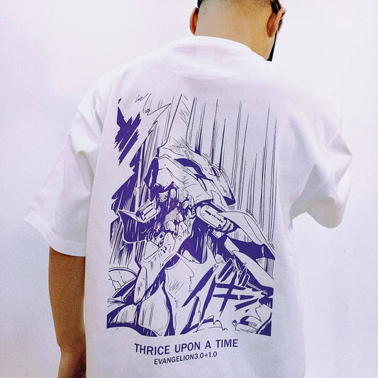 T-shirt pur coton Neon Genesis Evangelion EVANGELION-01