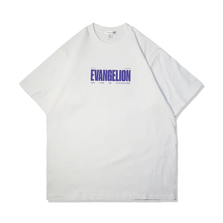 T-shirt pur coton Neon Genesis Evangelion bienvenue dans l'apocalypse