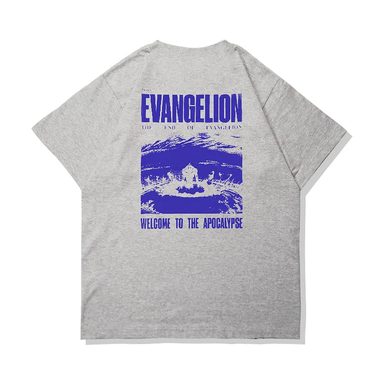 T-shirt pur coton Neon Genesis Evangelion bienvenue dans l'apocalypse