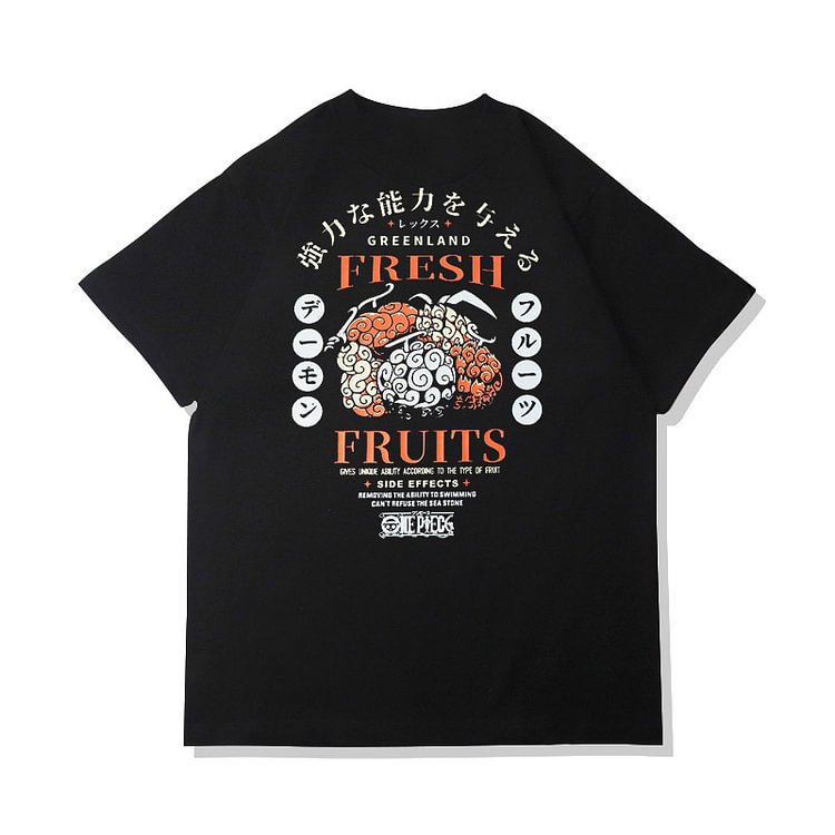 Pure Cotton One Piece Greenland Fresh Fruits T-shirt