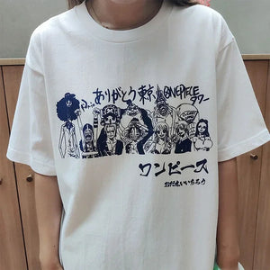 One Piece T-shirt i ren bomull