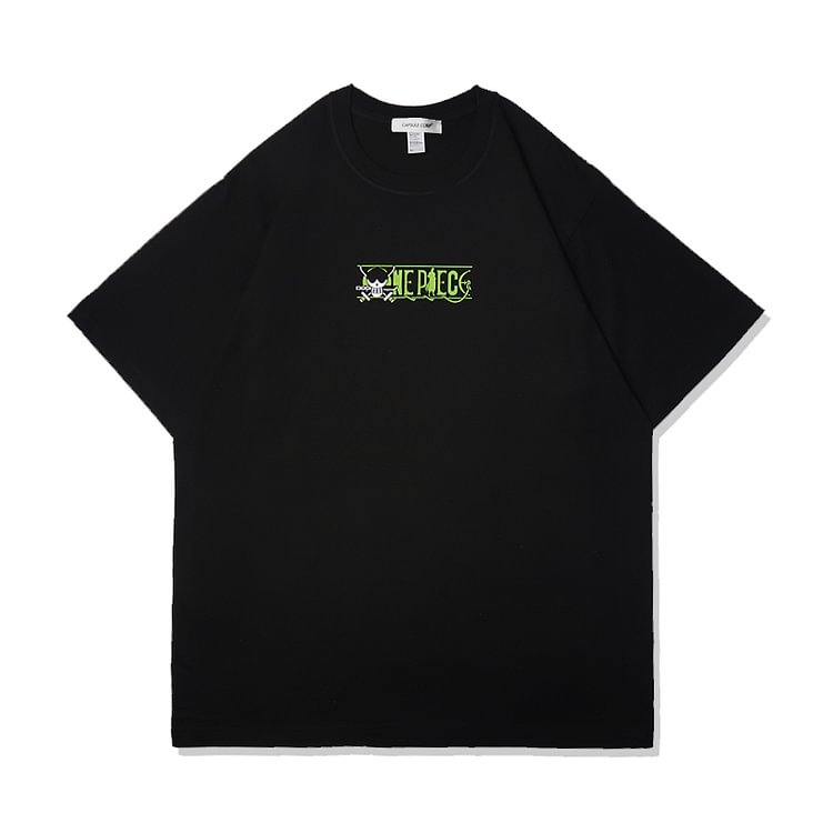 T-shirt Zoro une pièce en pur coton