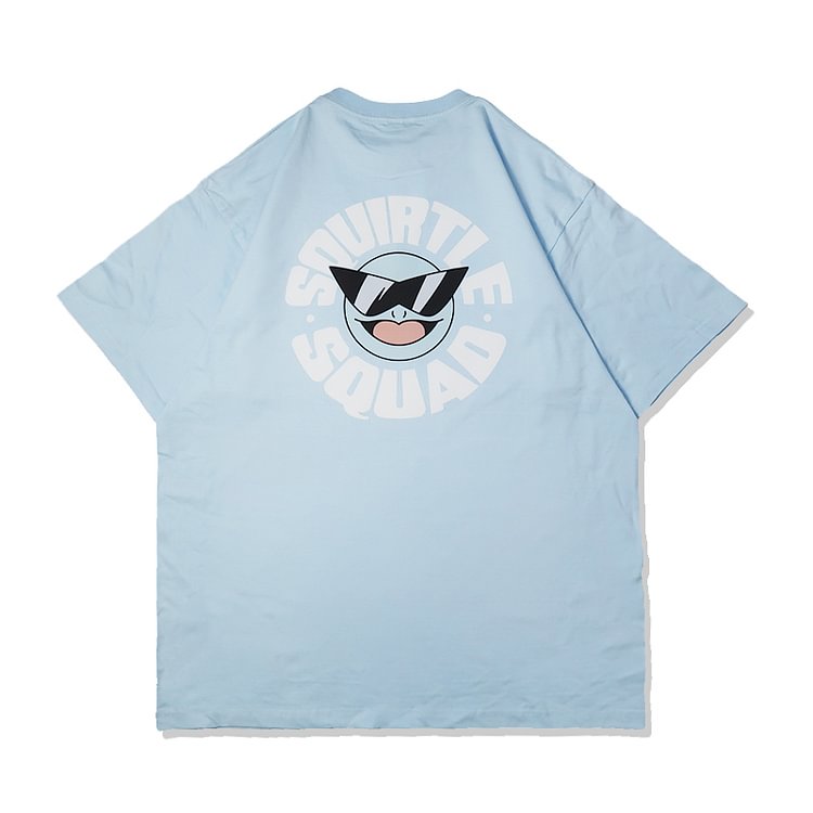 T-shirt Pokemon Squirtle Squad en pur coton