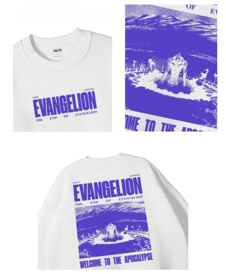 Pull 100% coton La Fin d'Evangelion