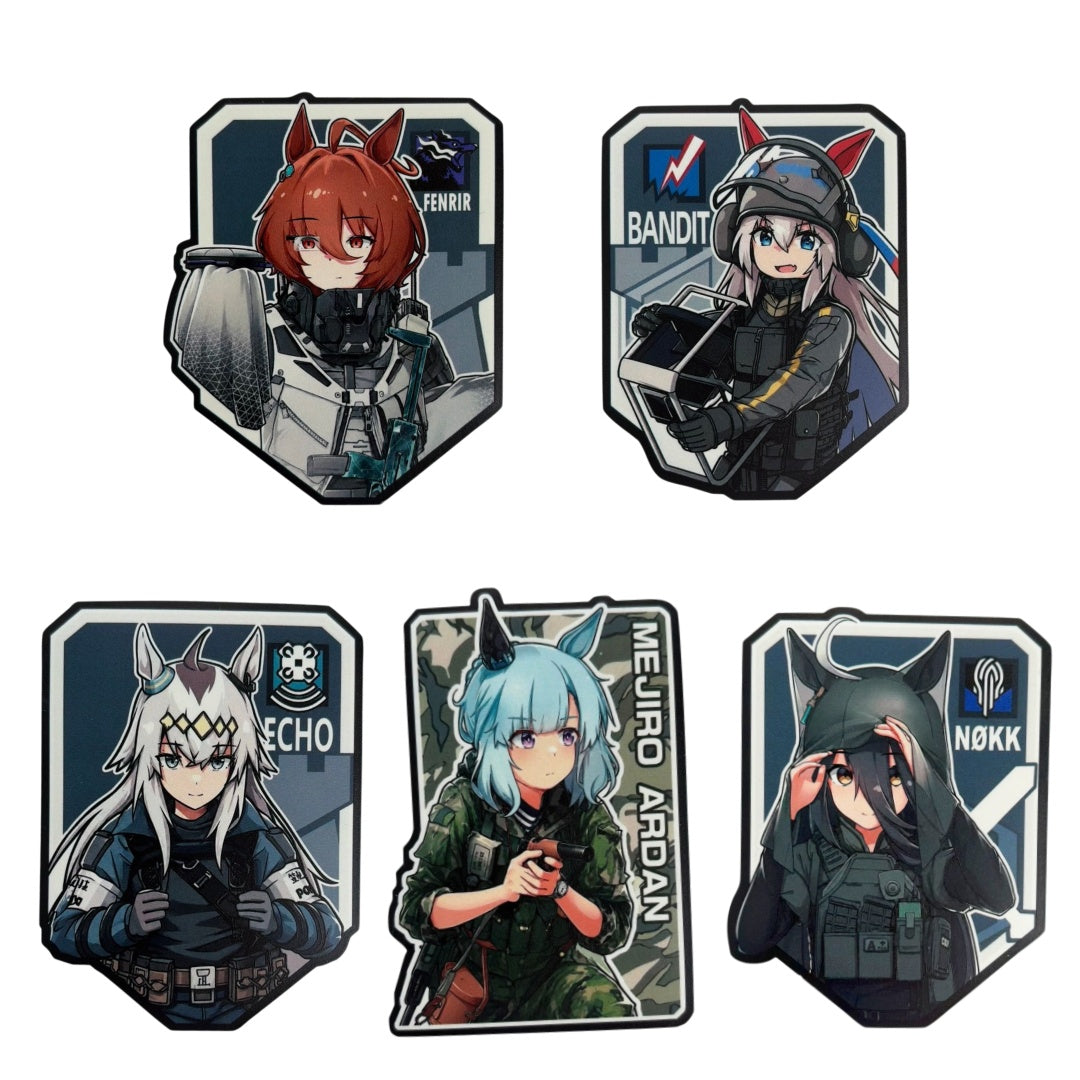 Racing Girl Tactical Operator Tactical Morale Patch