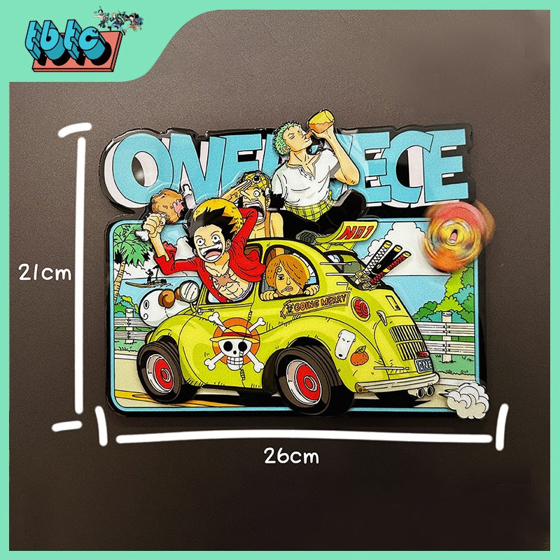 Anime One Piece Fridge Magnets Toy