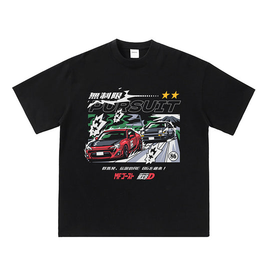 Pure Cotton Initial D Tshirt