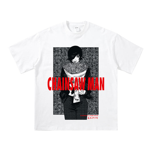 Pure Cotton Chainsaw Man Tshirt