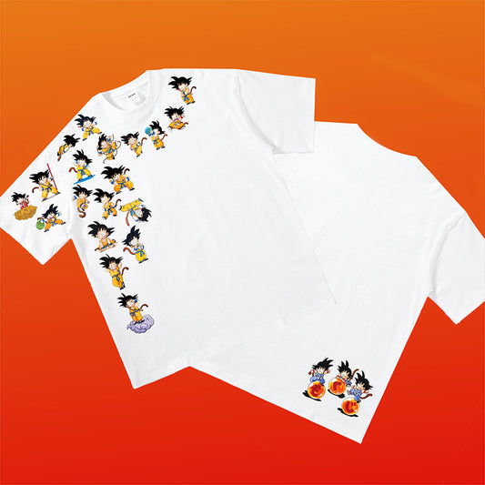 Pure Cotton Dragon Ball Cute Goku T-shirt