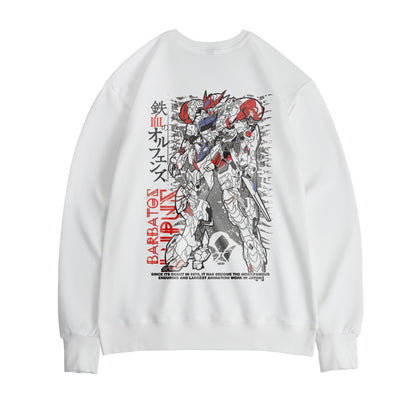 Pure Cotton Mobile Suit Gundam Barbatos Anime Pullover