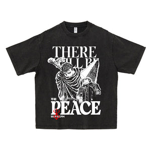 T-shirt met Berserk-print van puur katoen