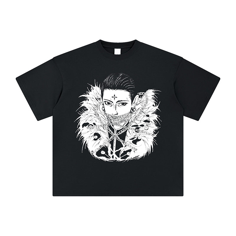 Pure Cotton Hunter X Hunter Chrollo Summer Tshirt