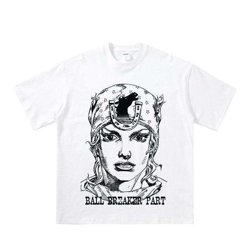 Pure Cotton Jojo’s Bizzare Adventure Ball Breaker T-Shirt