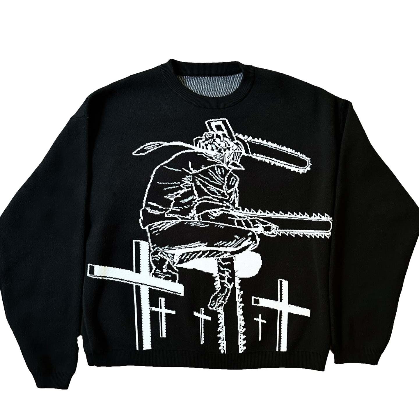 Chainsaw Man Anime Sweater