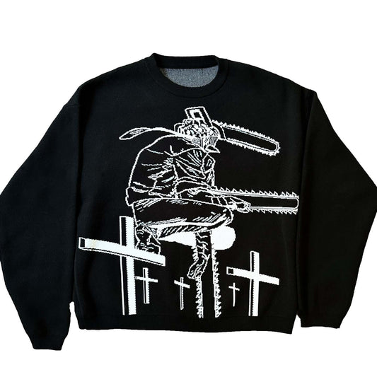 Chainsaw Man Anime Sweater