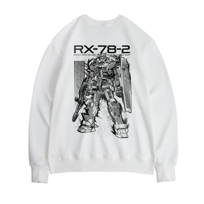 Pure Cotton Mobile Suit Gundam Trendy Anime Pullover