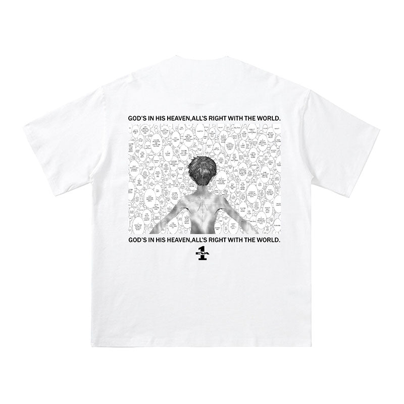 Pure Cotton Eva Shinji T-shirt