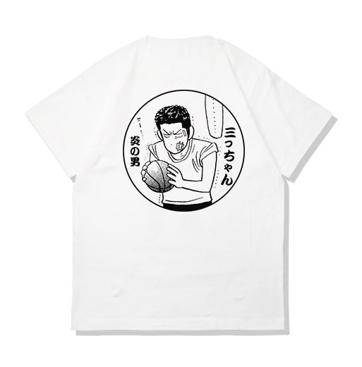 Pure Cotton Slam Dunk Manga Style Summer Tshirt