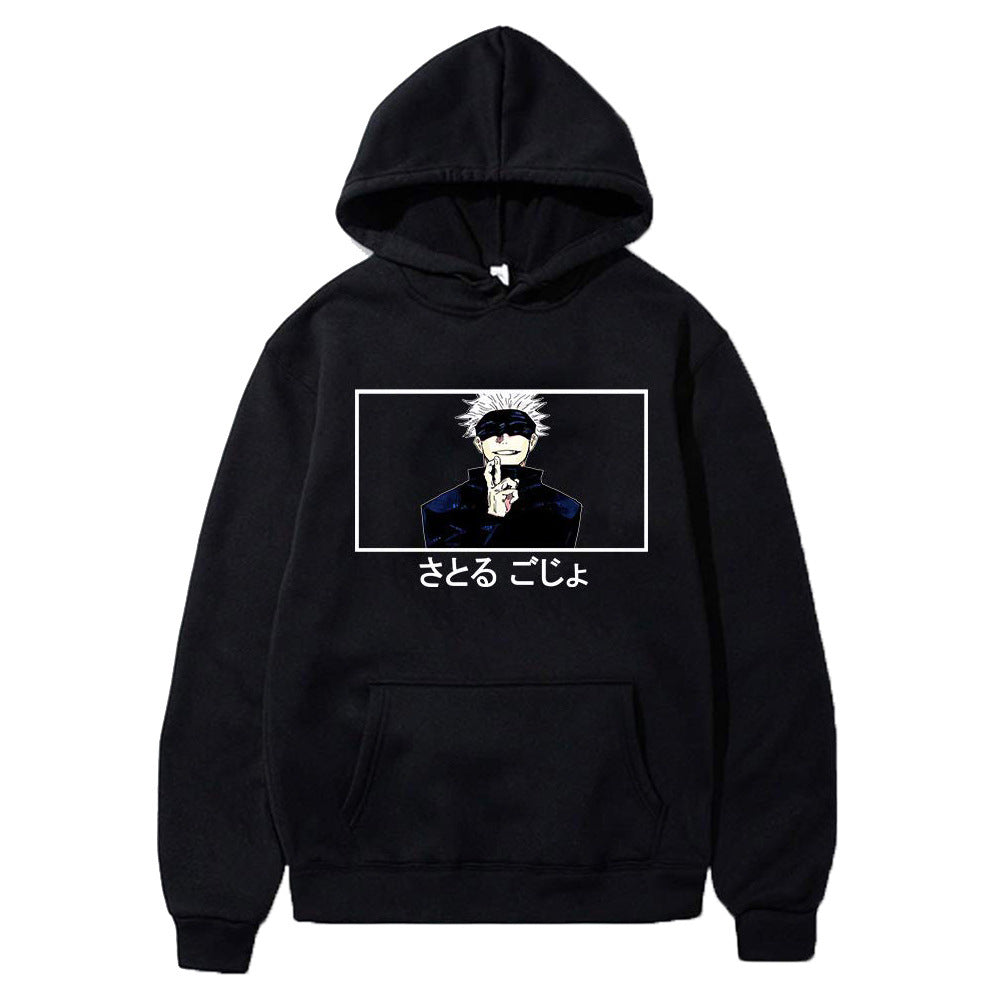 Anime Jujutsu Kaisen Gojo Satoru Hoodie Pullover