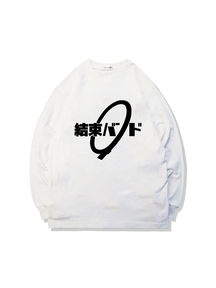 Pure Cotton Bocchi The Rock japansk Kessoku Band langærmet T-shirt