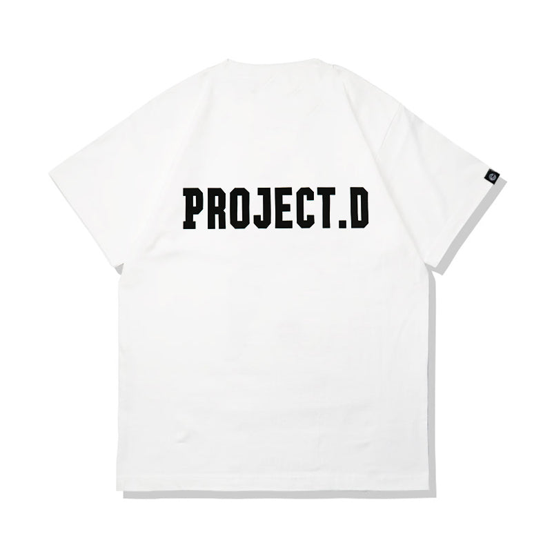 Pure Cotton Initial D Anime T-skjorte