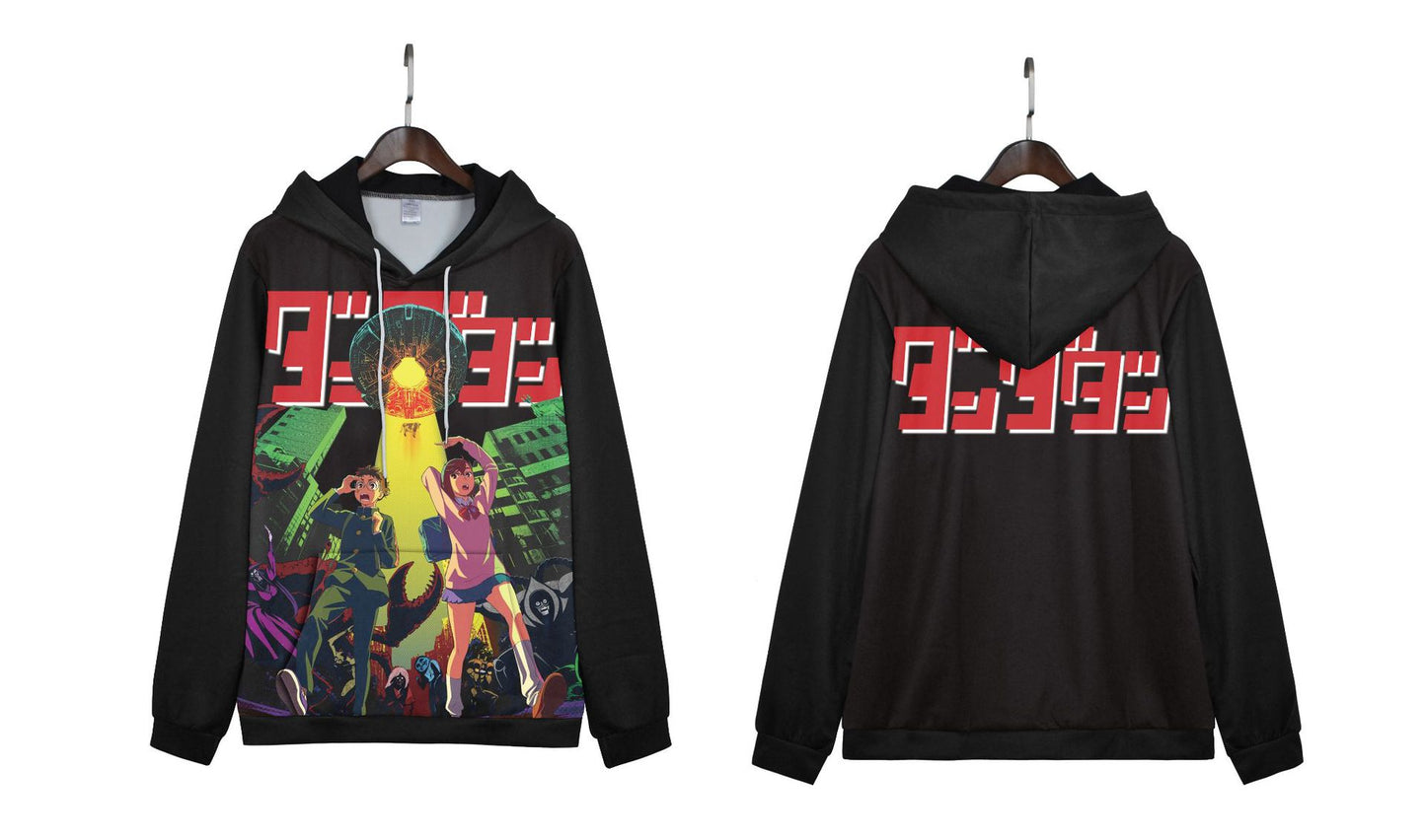 Dandadan Anime Hoodie Pullover